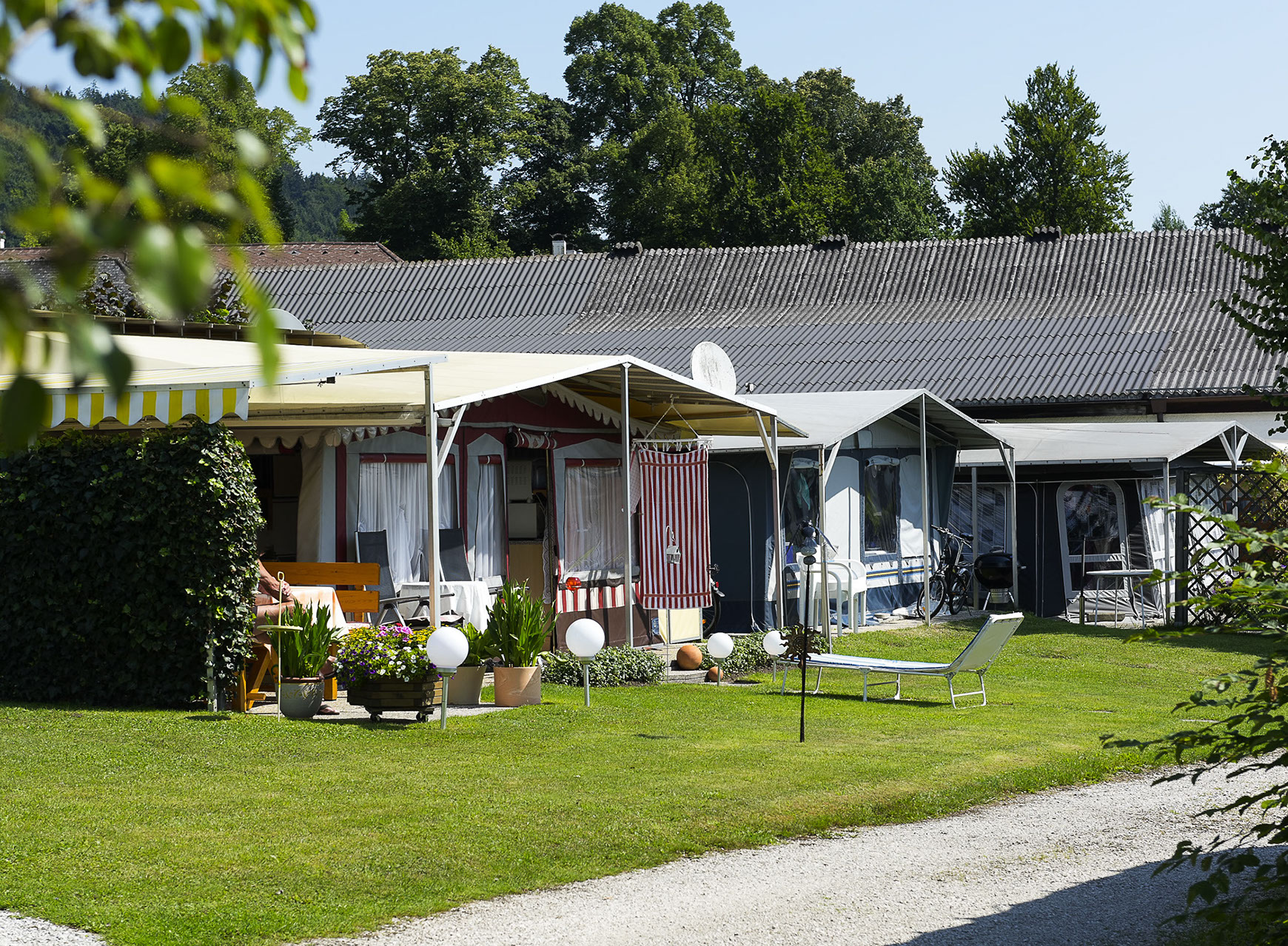 Seglercamp im Häuplhof direkt am Attersee
